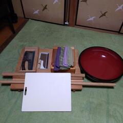 「蕎麦打ち道具一式」