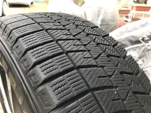 スタッドレス(ダンロップ・ウィンターマックス03)・ホイール美品4本セット/ホンダ　エリシオン用