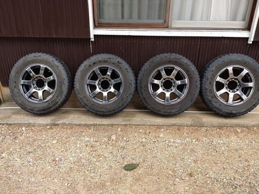 ジムニー　JB23W　OPEN COUNTRY R/T 185/85R16　オープンカントリー＆ホイールセット　手渡し限定