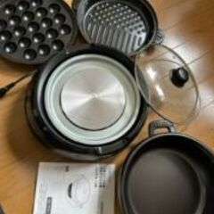 マルチグリル鍋３枚プレート　値下げセール１５００円　あと５台！！の画像