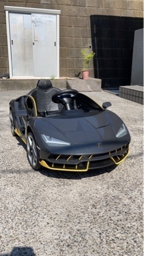 子供用　ランボルギーニ　電動カー　ライセンス品