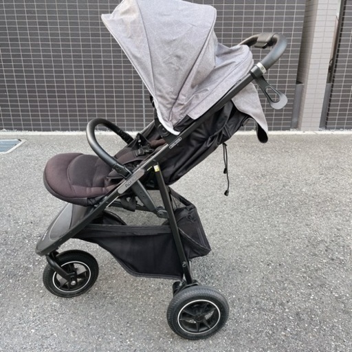 aprica アップリカ スムーヴプレミアム ベビーカー AB グレー
