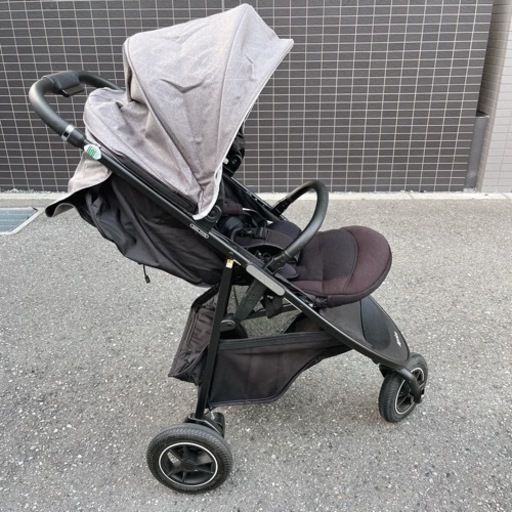 aprica アップリカ スムーヴプレミアム ベビーカー AB グレー