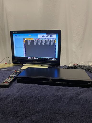 (売約済み)SHARP シャープ AQUOS BD-NW520 HDD/BDレコーダー 3D対応品 2018年製