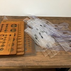 定規　スケール　楕円やアールなど色々　漫画を描く時にどうぞ。