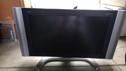 テレビシャープAQUOS32型完動品福岡市から