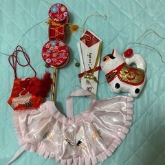 お宮参りの飾り