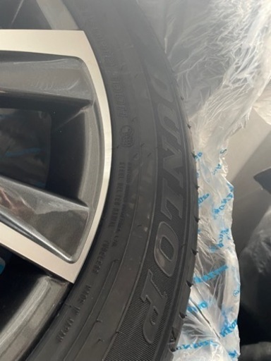 ハリアー  新車外し  純正タイヤ ホイール 4本