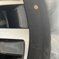 ハリアー  新車外し  純正タイヤ ホイール 4本の画像