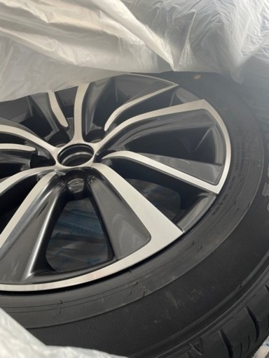 ハリアー  新車外し  純正タイヤ ホイール 4本