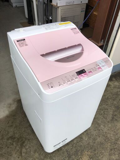 【動作保証あり】SHARP シャープ 2017年 ES-TX5A 5.5kg 洗濯乾燥機【管理KRS521】