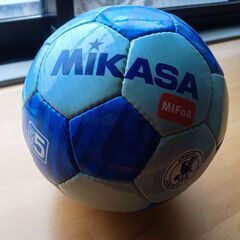 【無料・未使用】サッカーボールMIKASA5号