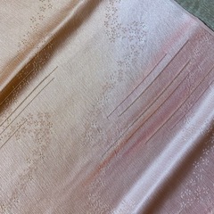 新品。帯揚げ、シルク100%の画像