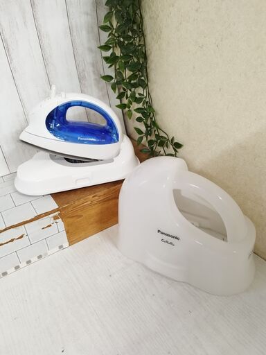 Panasonic パナソニック コードレススチームアイロン CaRuRu カルル NI-CL308 ブルー 2015年製
