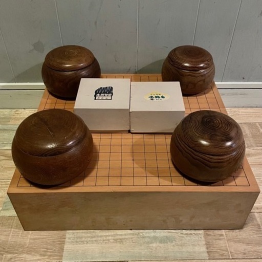 碁石セット　囲碁　碁盤