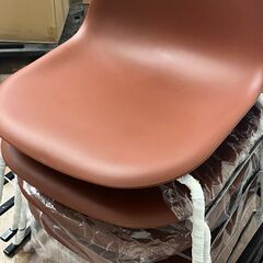 ブラウン　スタッキングスツール　４脚セット　ロータイプ　座面高　...