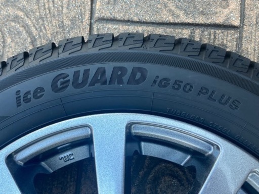 1シーズンのみ使用　スタッドレス・ホイール4本　155/65R14