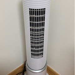 スリム冷風扇　山善JCR-E403-WH