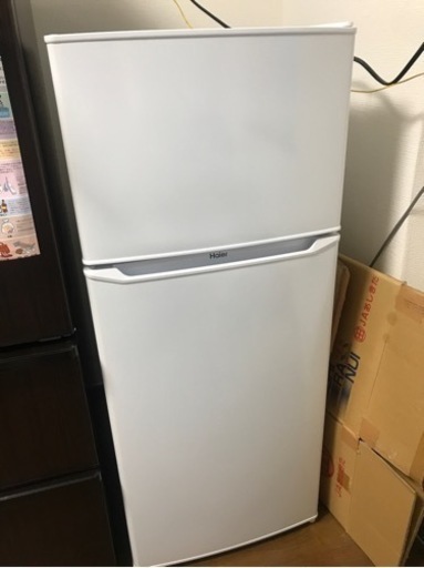 ハイアール 130L 2ドア冷蔵庫 JR-N130A(W) ホワイト