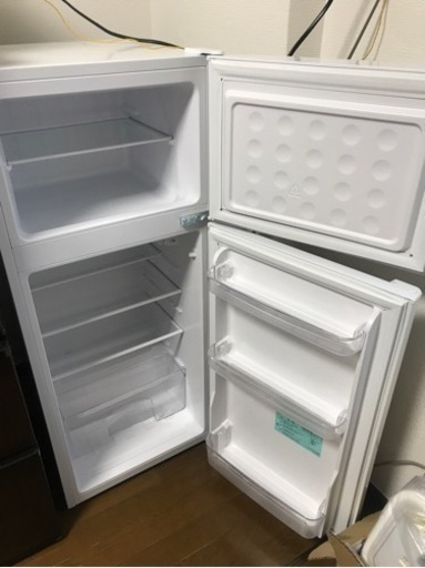 ハイアール 130L 2ドア冷蔵庫 JR-N130A(W) ホワイト
