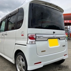 月々9千円〜分割可❗️車検2年付き！【名義変更代込み】広い車内！人気車‼️ダイハツ タントカスタムRS☆64馬力 ターボ搭載☆便利なパワースライドドア☆視界広々快適空間☆ドライブレコーダー付き☆そのまま乗って帰れます！の画像