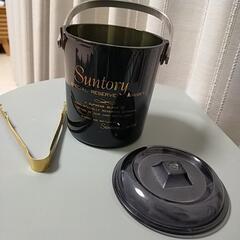 サントリー　アイスペール　ガラス製の画像