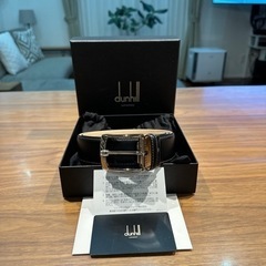 [新品未使用]dunhill leather belt