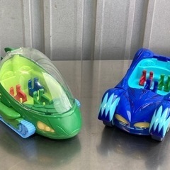 PJマスク パジャマスク◇車 喋る 光る 2台セット◇B47