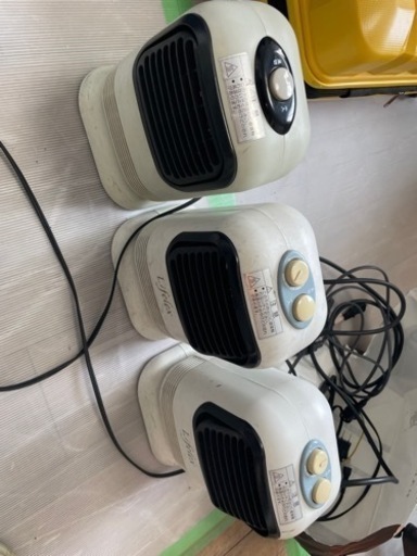 ミニファンヒーター 2台セット