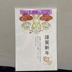 2023年★お年玉付き年賀ハガキ【12枚】