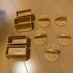 DIY 角材突っ張りキャップ等　＋1セット