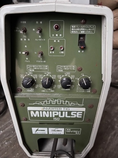 ダイヘンtig溶接機