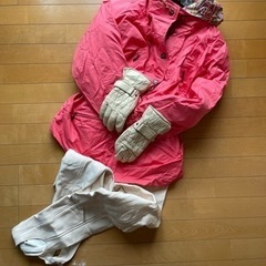 着用1回！女性用スキーウェア