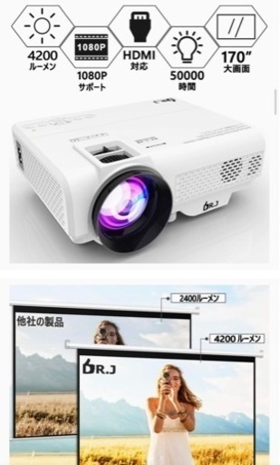 お譲り先決まりました　プロジェクター