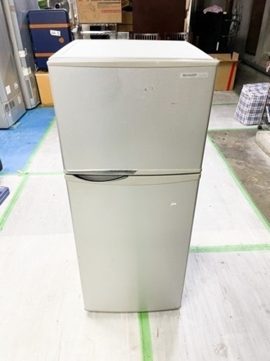 2012年製SHARP 2ドア冷蔵庫SJ-H12W-S