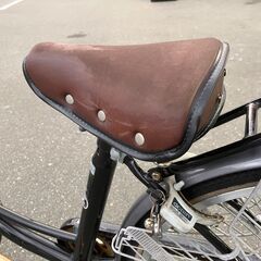 26インチ 自転車 ママチャリ シティサイクル ブラック 黒 No.308 ※現金、クレジット、スマホ決済対応※の画像