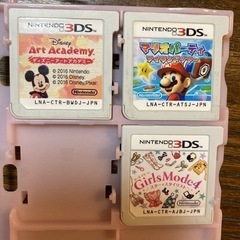 【美品】ディズニーアートアカデミー3DS他2点ケース付き