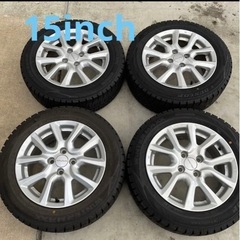 ダンロップウインターマックス 185/60R15 タイヤホイールセット