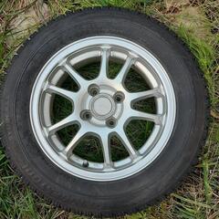 スノータイヤ4本キューブ175/65R14中古