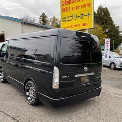 自社ローンあり！ガソリン100リットルプレゼント🌟ベッドキット付き‼☆トヨタ☆ハイエース☆GL☆2700cc☆10人乗り☆の画像