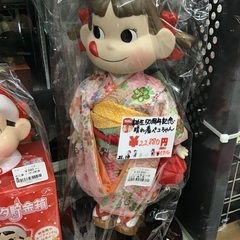 不二家 誕生50周年記念晴れ着ペコちゃん