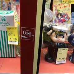 ◇ドリーム尼崎1号館◇ 【昭和レトロ】現状販売コカコーラ自動販売機型ラジオジャックラッセルの画像