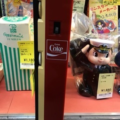 ◇ドリーム尼崎1号館◇ 【昭和レトロ】現状販売コカコーラ自動販売機型ラジオジャックラッセルの画像