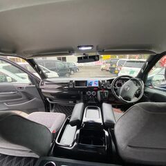 自社ローンあり！ガソリン100リットルプレゼント🌟ベッドキット付き‼☆トヨタ☆ハイエース☆GL☆2700cc☆10人乗り☆の画像