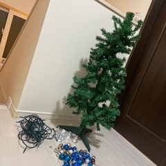 譲渡先様決定しました！クリスマスツリー　オーナメント付き　