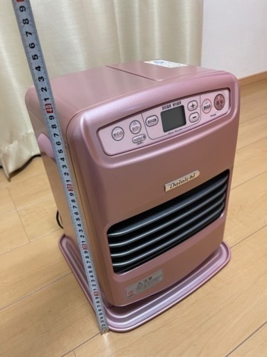 2018年製コンパクトファンヒーター　美品！希少ピンク系カラー！女子向け！