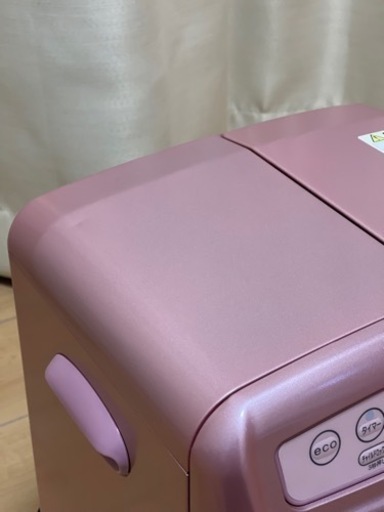 2018年製コンパクトファンヒーター　美品！希少ピンク系カラー！女子向け！