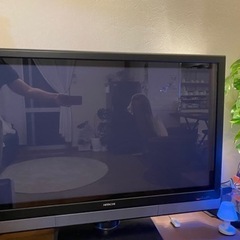 42インチ　テレビ　日立プラズマテレビの画像