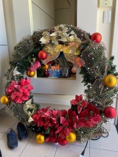 クリスマスリース　ドデカ