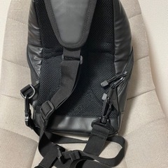 ショルダーバッグ 黒 メンズ ライダースバッグの画像